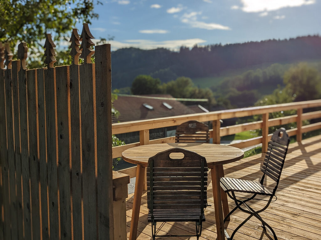 Tiny Haus Terrasse