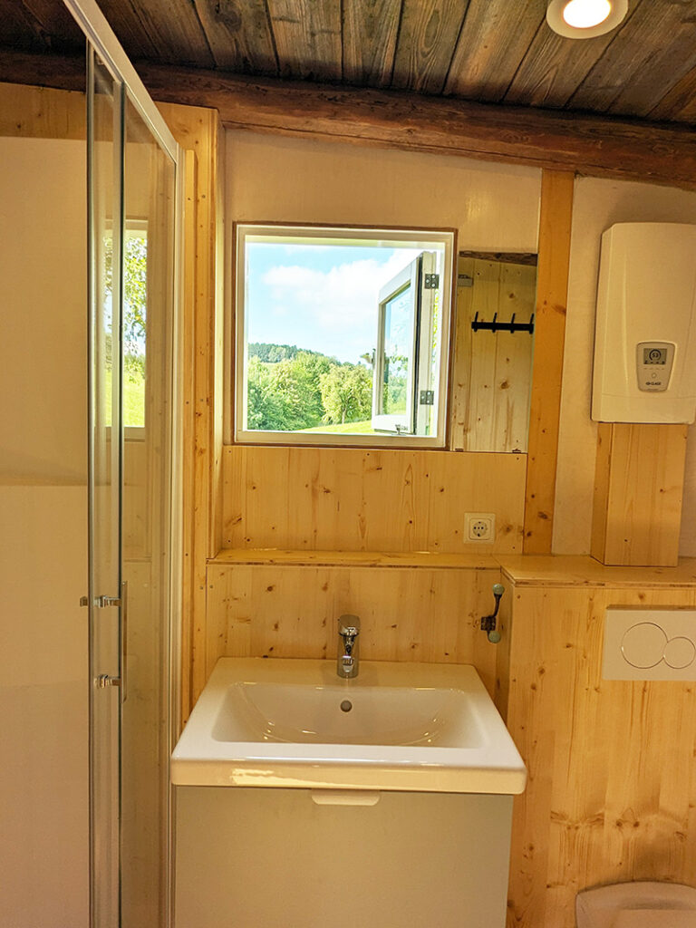 Waschbecken im Tiny House